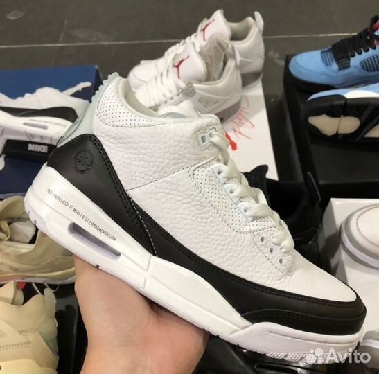 Nike Air Jordan 3 x Fragment Design White