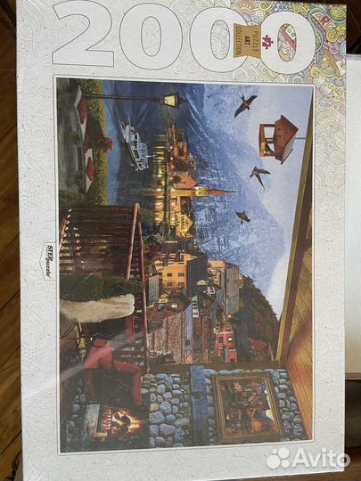 Новый пазл-мозаика «Замок» 2000 деталей