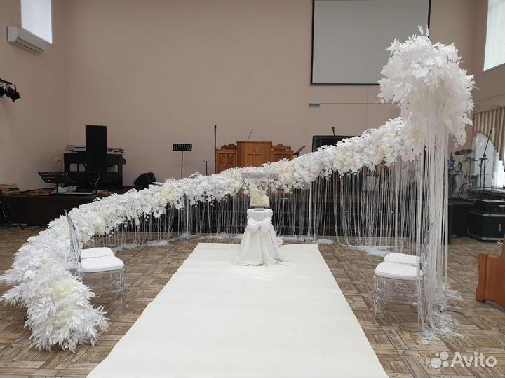 Декорации на свадьбу