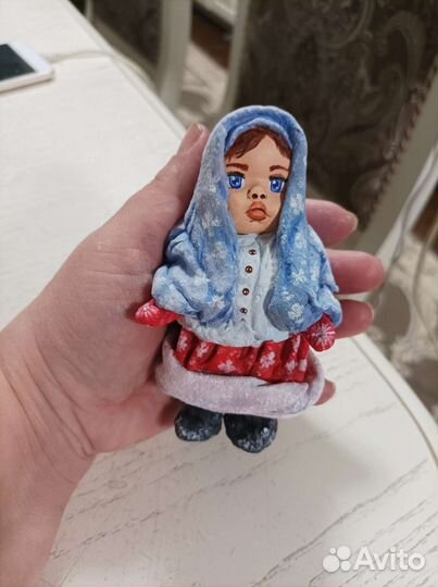 Ватные елочные игрушки