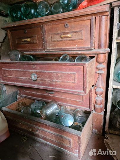 Мебель СССР, комод, шкафы, зеркала
