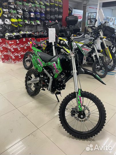 Питбайк BSE EX 125E (015) Green 17/14