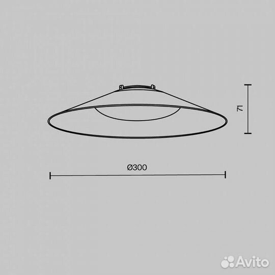 Подвесной светильник Maytoni Campana TR127B-12W3K-B