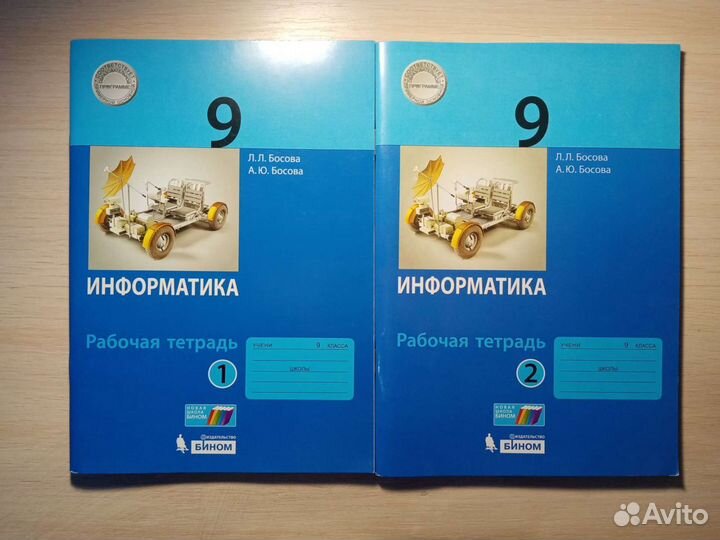 Рабочая тетрадь по информатике 9 класс