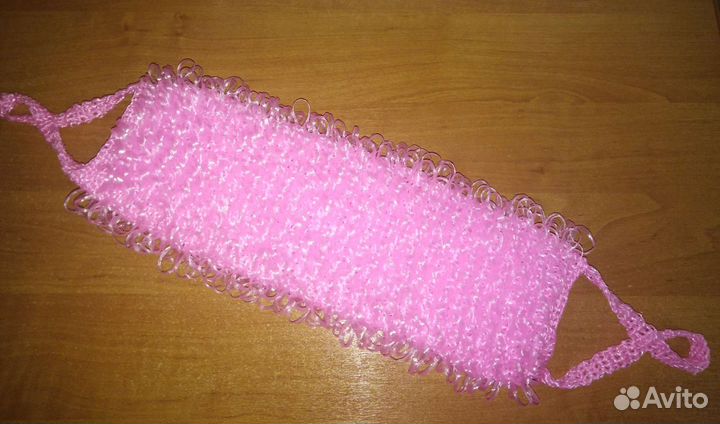 Мочалка ручной работы