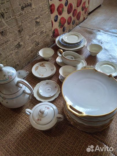 Фарфор Германия,китай, sorau,edelstein 1919