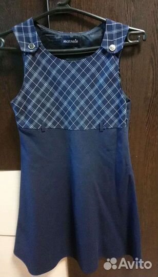 Сарафан школьный 134 и 146