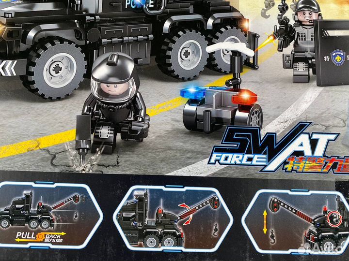 Конструктор Lego swat Police