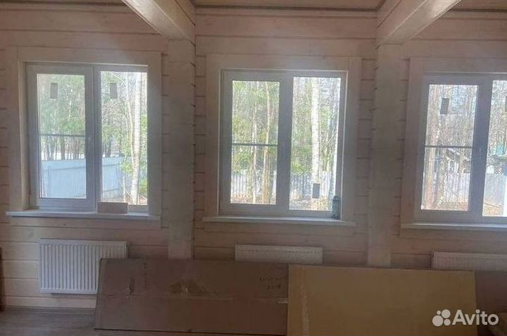 Остекление окон и балконов пвх