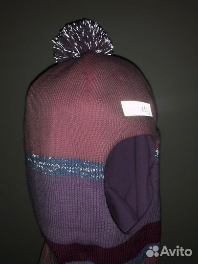 Шапка-шлем зимняя с забралом Jumbi новая 47-49