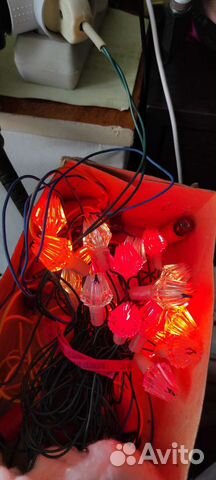 Электро гирлянда ëлочная СССР