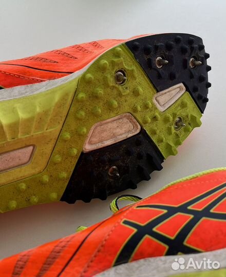 Шиповки для бега asics 45 размер