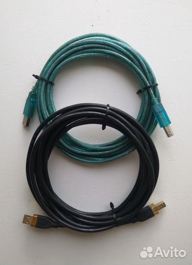 Кабель (провод) USB 2.0 тип. А/B (5 м.)