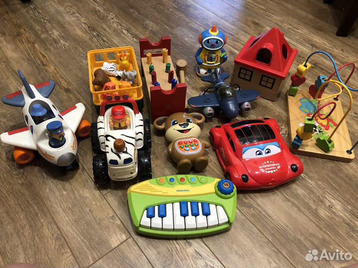 Развивающие игрушки для детей от 1 до 3