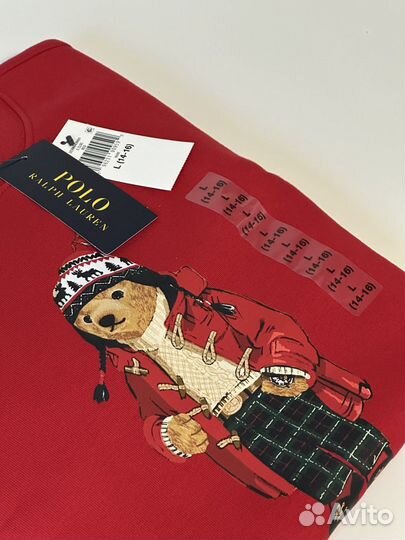 Свитшот Polo Ralph Lauren(флис) оригинал