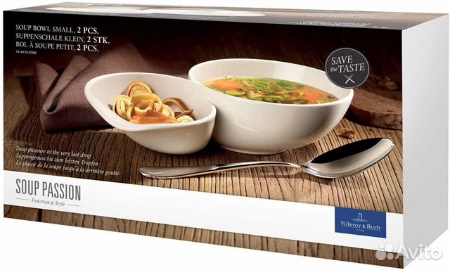 Набор пиал для супа Soup Passion Villeroy & Boch
