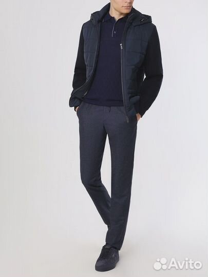 Поло из тенселя и шерсти Cudgi