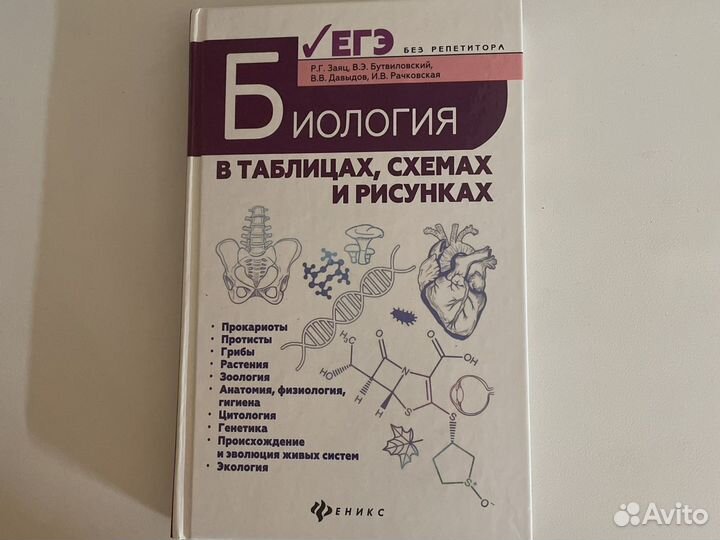 Егэ биология в таблицах, схемах и рисунках Заяц