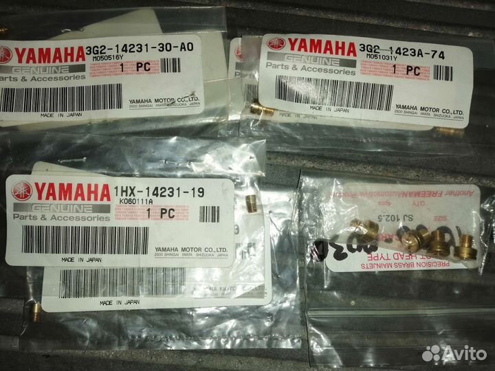 Жиклеры иглы Yamaha gp800r gp1200r