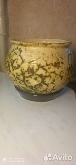 Горшок для цветов керамика