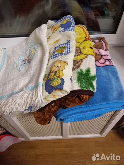 Детские пледы и одеяло