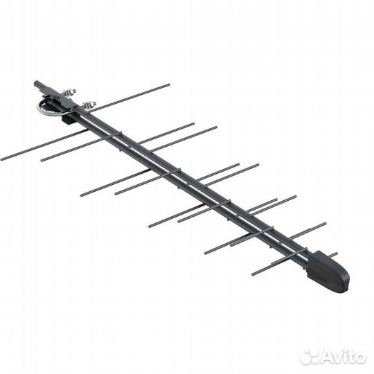 Мощная TV антенна с усилителем для дачи