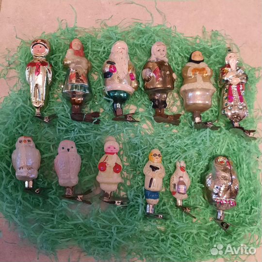 Елочные игрушки СССР
