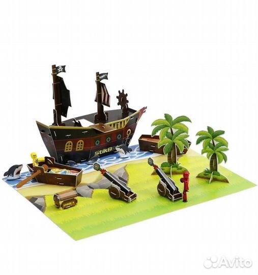 Stikbot Анимационная студия Пиратский Корабль