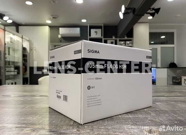 Sigma 105mm f/1.4 DG HSM Art для Nikon AF