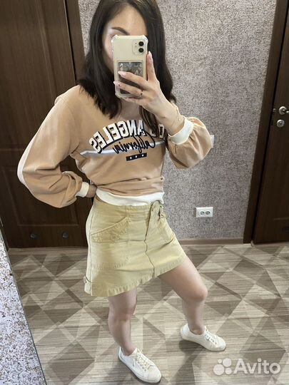 Мини юбка hm xs