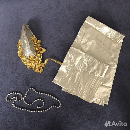 Золотые украшения для восточных танцев и Новый год