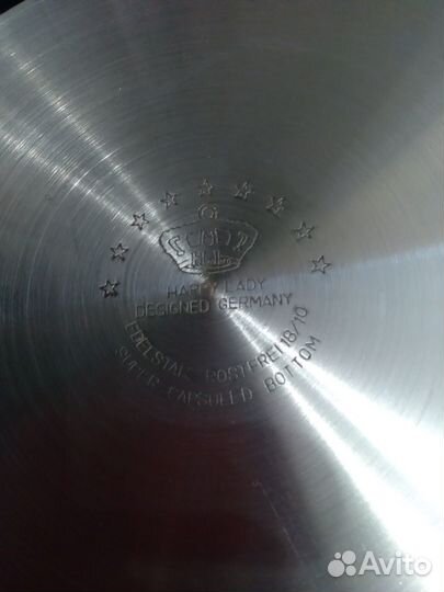 Сковорода с крышкой из нержавеющей стали