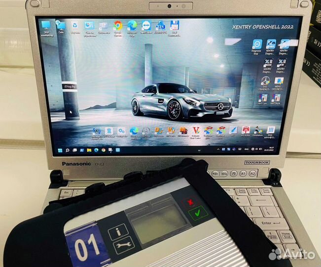 Mercedes sd connect C4 +защищенный Panasonic CF-C2
