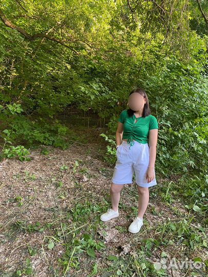 Шорты женские белые