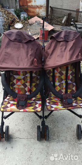 Коляска для двойни