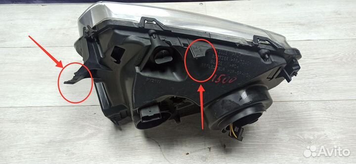 Фара Renault duster Прав