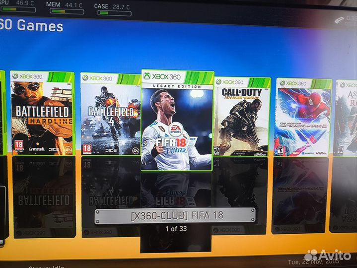 Xbox 360 Прошитая