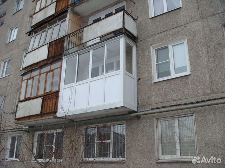 Балкон пластиковый от пола до потолка с отделкой