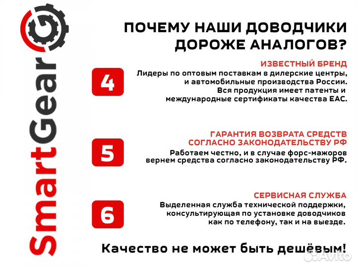 Штатные доводчики дверей для Hongqi H9