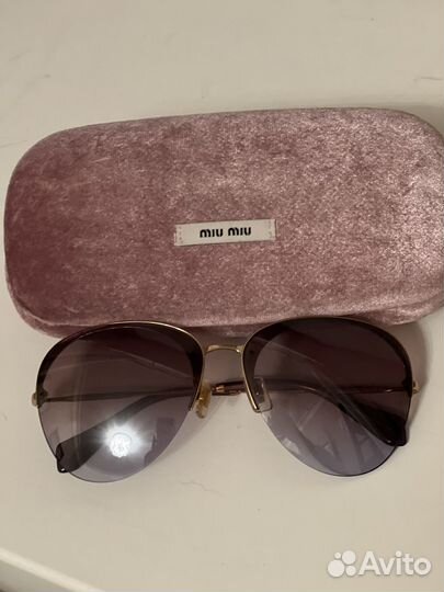 Продажа/ Обмен Очки Miu Miu авиаторы Оригинал