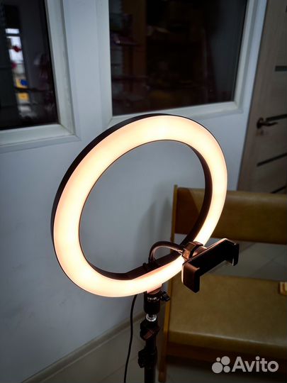 Кольцевая лампа со штативом 26 см