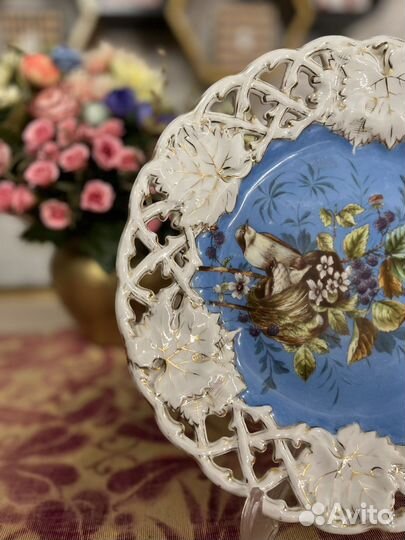 Тарелки фарфор гдр