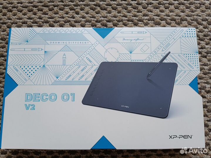 Графический планшет xp pen deco 01 v2
