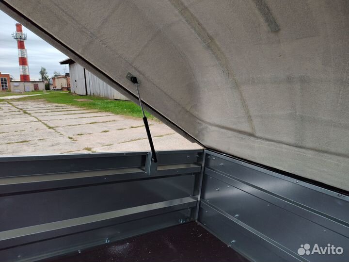 Прицеп 2,25х1,3х0,5 оцинкованный с крышкой