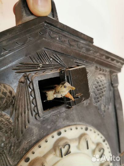 Часы СССР деревянные