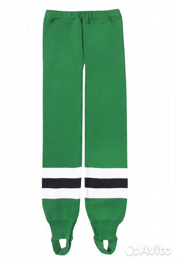 Рейтузы хоккейные вязаные зелёные (чёрные,белые п