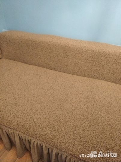 Чехол жаккардовый на диван