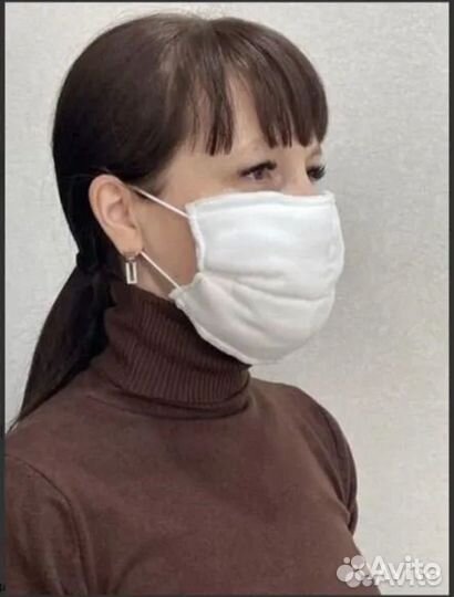 Ватно марлевые повязки взрослые