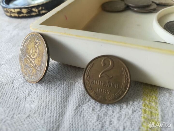 Монеты разных достоинств г 1970 — 1987 —2023 г