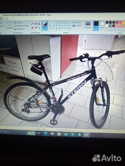 Велосипед stern 16 рама